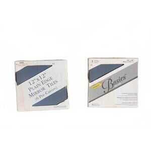 Stanley Basics Mirror Tiles | 12 x 12 - 12 Tiles